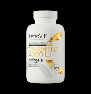 Vitamin D3 4000 120 Mjuka kapslar