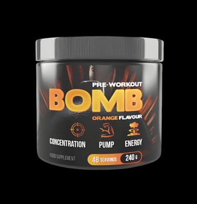 Pre-Workout Bomb 240g - Orange