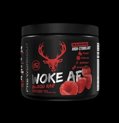 Woke AF Pre-Workout 282 g - Blod Raz