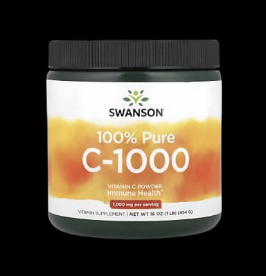 100% Pure Vitamin C 454g - Pulver