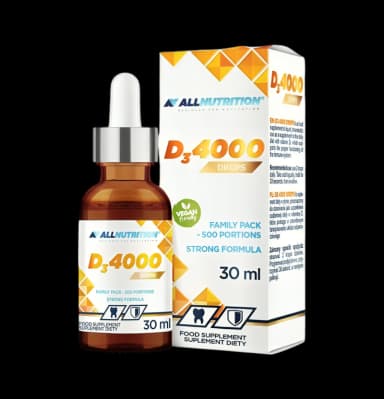 Vit D3 4000 30ml Droppar