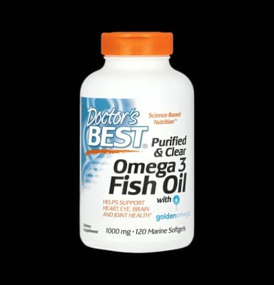 Purified & Clear Omega 3 Fish Oil 1000mg
