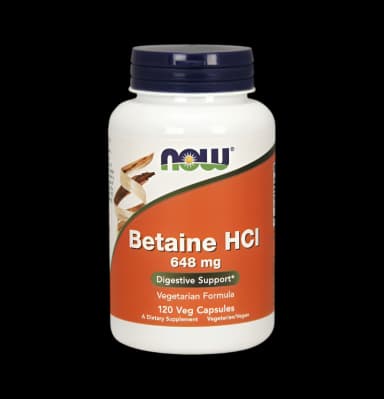 Betaine HCl 648mg