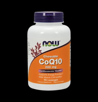 CoQ10 with Lecithin & Vitamin E 200mg 90 Sugtabletter