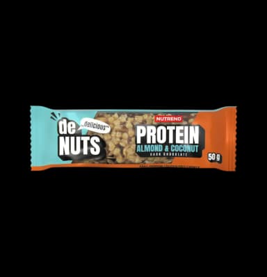 Denuts Protein Bar Almond & Coconut 24 x 50g Barer