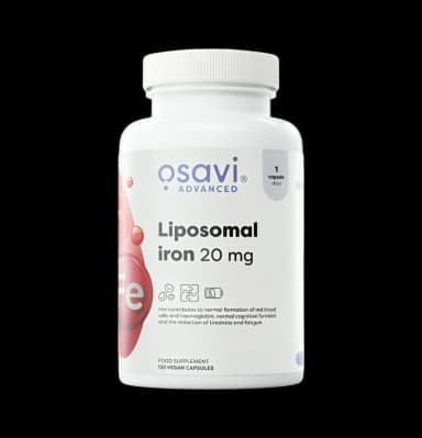 Liposomal Iron 20mg 120 Veganska Kapslar