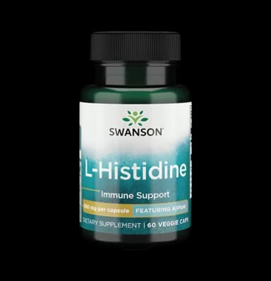 AjiPure L-Histidine 500mg 60 Vegetariska kapslar