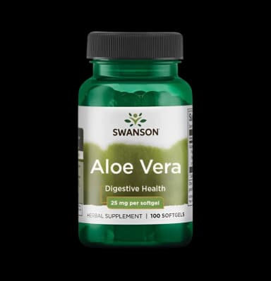 Aloe Vera 25mg 100 Mjuka gelkapslar