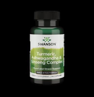 Turmeric, Ashwagandha & Ginseng Complex