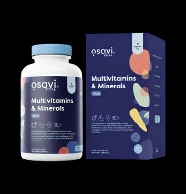 Multivitamins & Minerals Man 180 Veganska Kapslar