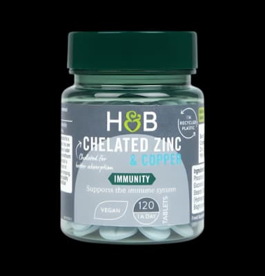 Chelated Zinc & Copper 15mg
