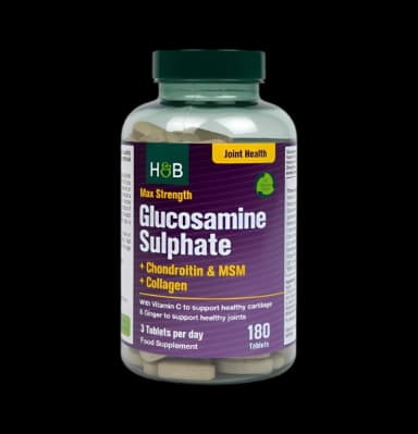 Max Strength Glucosamine Sulphate + Chondroitin & MSM + Collagen