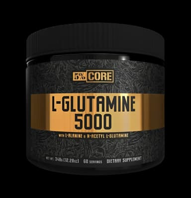 L-Glutamine 5000 - Core Series, Unflavoured - 348 grams