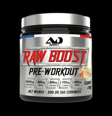 Raw Boost Pre-Workout, Candy Fire