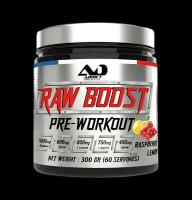 Raw Boost Pre-Workout Raspberry Lemon