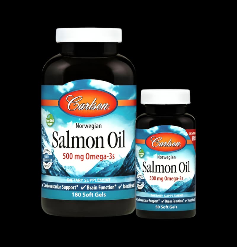 tbg_Carlson-Labs-Norwegian-Salmon-Oil-180-50-Mjuka-gelkapslar