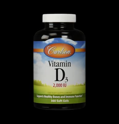 Vitamin D3 2000IU 360 Mjuka Kapslar