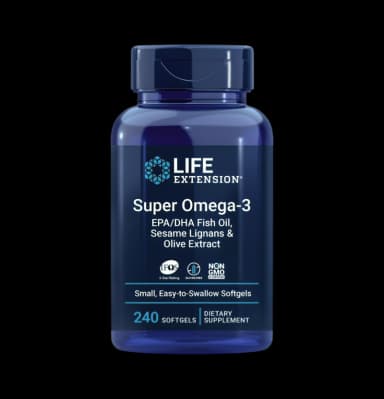 Super Omega-3 EPA/DHA with Sesame Lignans & Olive Extract