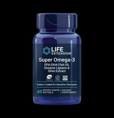 Super Omega-3 EPA/DHA with Sesame Lignans & Olive Extract 60 Mjuka Kapslar