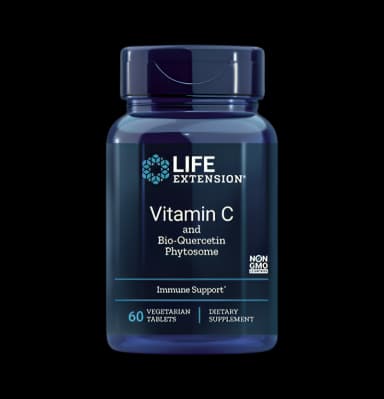 Vitamin C and Quercetin Phytosome 60 Vegetariska Tabletter