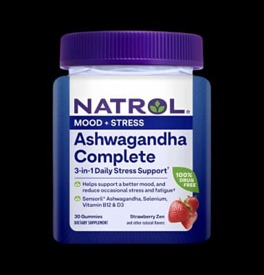 Ashwagandha Complete Strawberry Zen 30 Gummitabletter