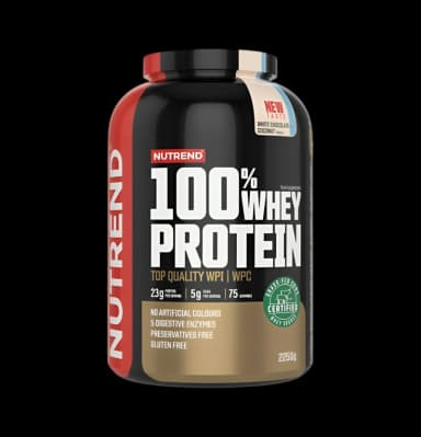 100% Whey Protein White Chocolate + Coconut 2250g Pulver
