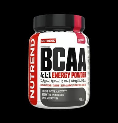 BCAA 4:1:1 Energy Raspberry 500g Pulver