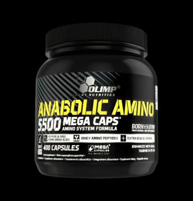 Anabolic Amino 5500, Mega Caps