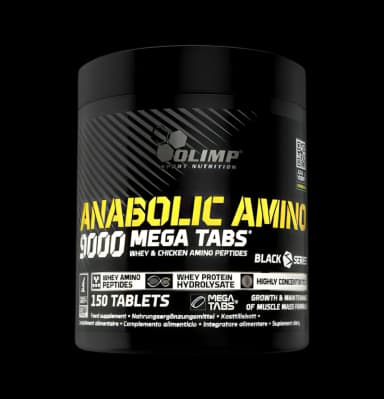Anabolic Amino 9000, Mega Tabs
