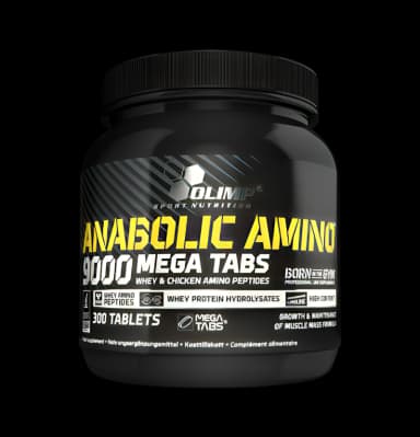 Anabolic Amino 9000, Mega Tabs