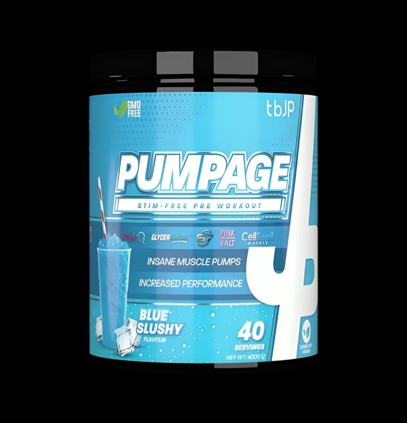 tbg_Trained-by-JP-Pumpage-Blue-Slushy-400-grams