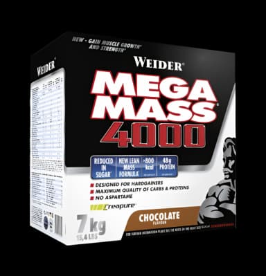 Mega Mass 4000 Strawberry 7000g Pulver