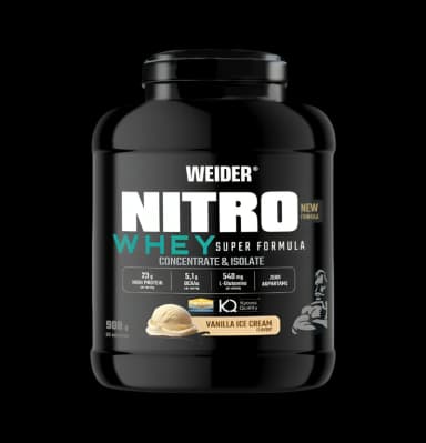Nitro Whey Super Formula Vanilla Ice Cream 908g Pulver