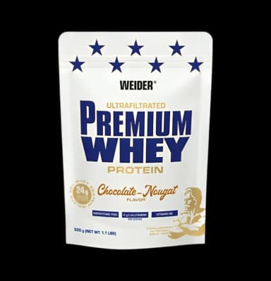 Premium Whey Chocolate Nougat 500g Pulver