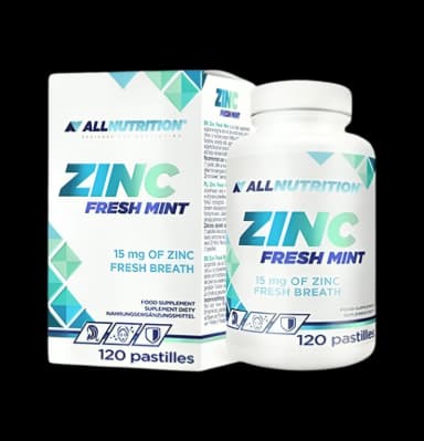 Zinc 15mg (Fresh Mint) 120 Pastiller