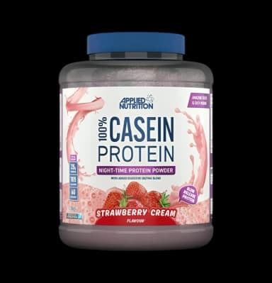 100% Casein Protein, Strawberry Cream