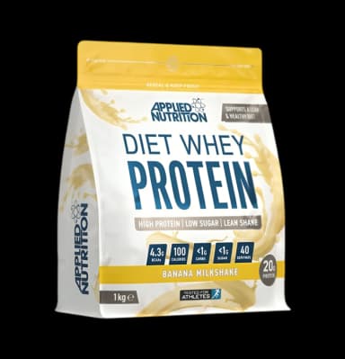Diet Whey, Banana Milkshake