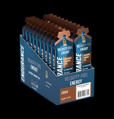 Endurance Energy Isotonic Energy Gel, Cola 20 x 60g Geler