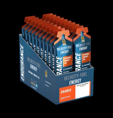 Endurance Energy Isotonic Energy Gel, Orange 20 x