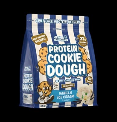 Protein Cookie Dough Dessert, Vanilla Ice Cream