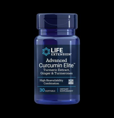 Advanced Curcumin Elite Turmeric Extract, Ginger & Turmerones