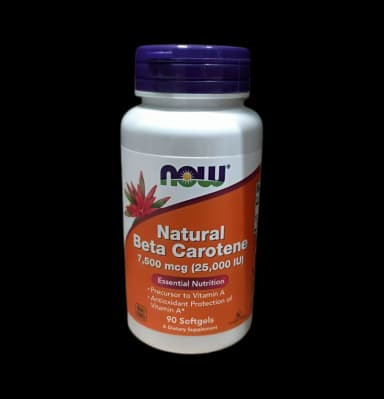 Beta Carotene Natural 7500mcg (25000 IU)