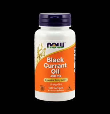 Black Currant Oil 500mg 100 Mjuka Gelkapslar