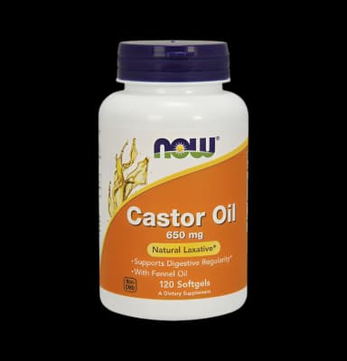 Castor Oil 650mg 120 Mjuka gelkapslar
