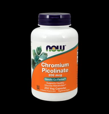 Chromium Picolinate 200mcg 250 Vegetariska Kapslar