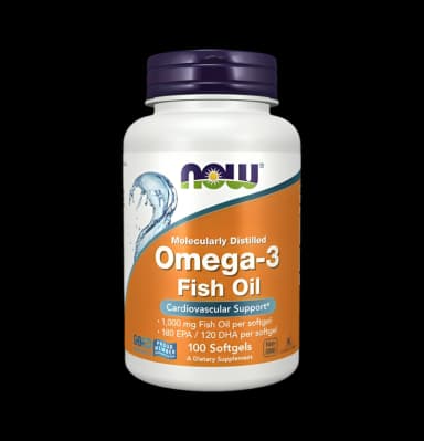 Omega-3 Fish Oil Molekylärt destillerad 100 Mjuka Kapslar