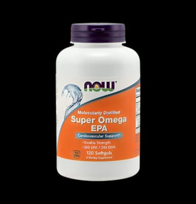 Super Omega EPA Molecularly Distilled 120 Mjuka Gelkapslar