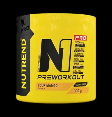 N1 Pro Pre-Workout Sour Mango 300g Pulver