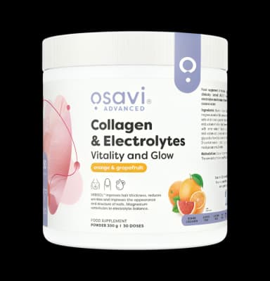 Collagen Electrolytes Vitality and Glow Orange & Grapefruit
