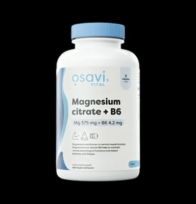 Magnesium Citrate + B6 375mg + 4.2mg